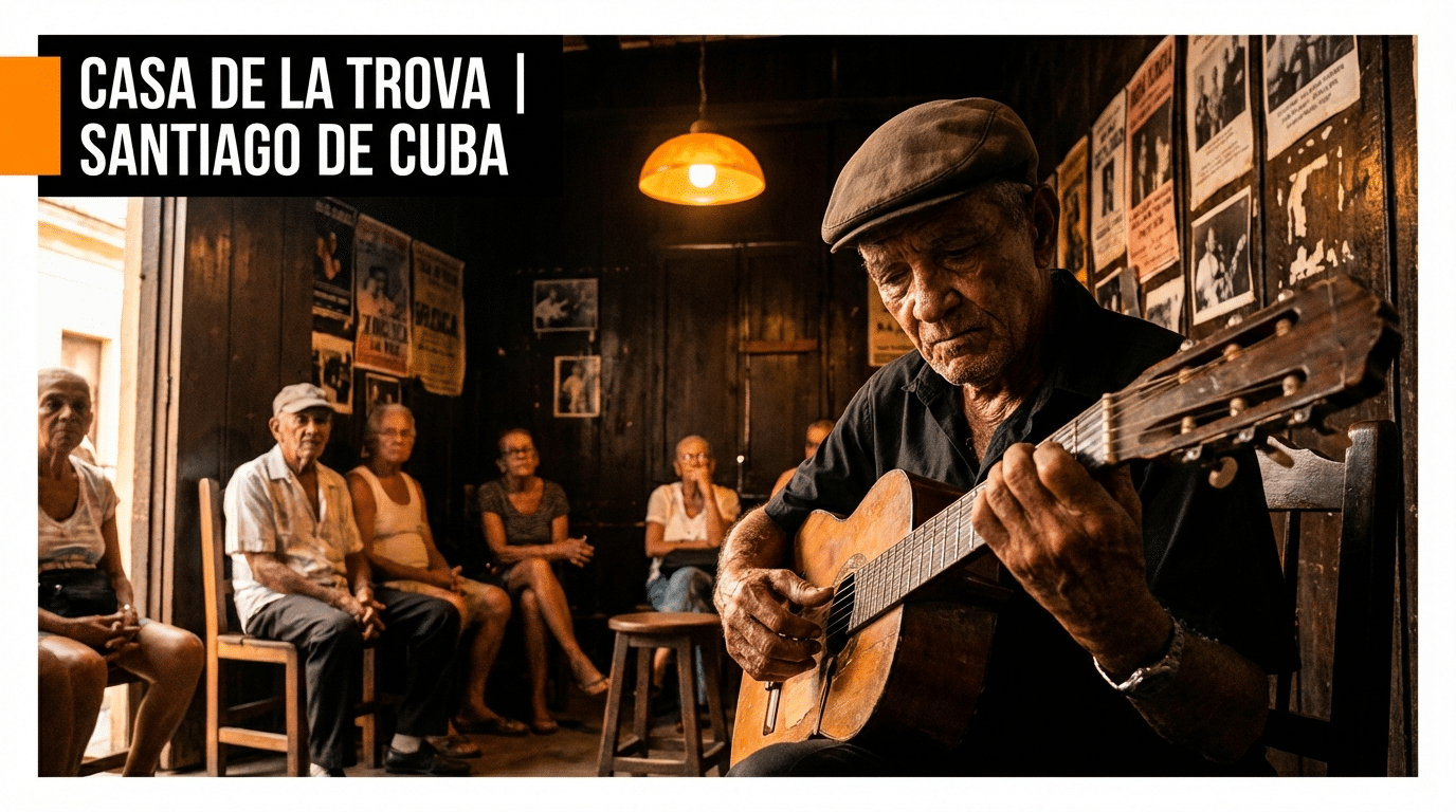 סון קובני - הבסיס של המוזיקה הקובנית עם כלי מיתר ותופים מסורתיים