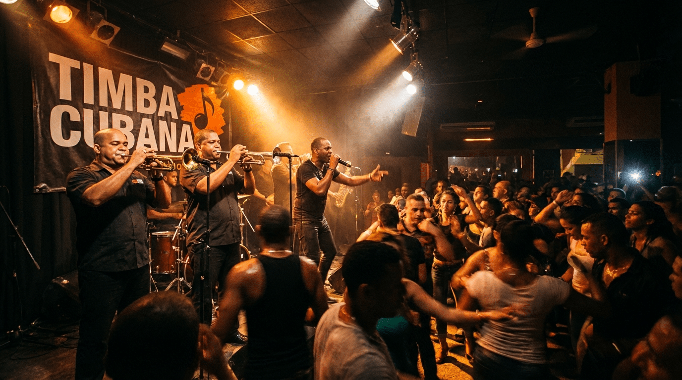 טימבה - מוזיקה קובנית מודרנית עם כלים חשמליים ואנרגיה גבוהה