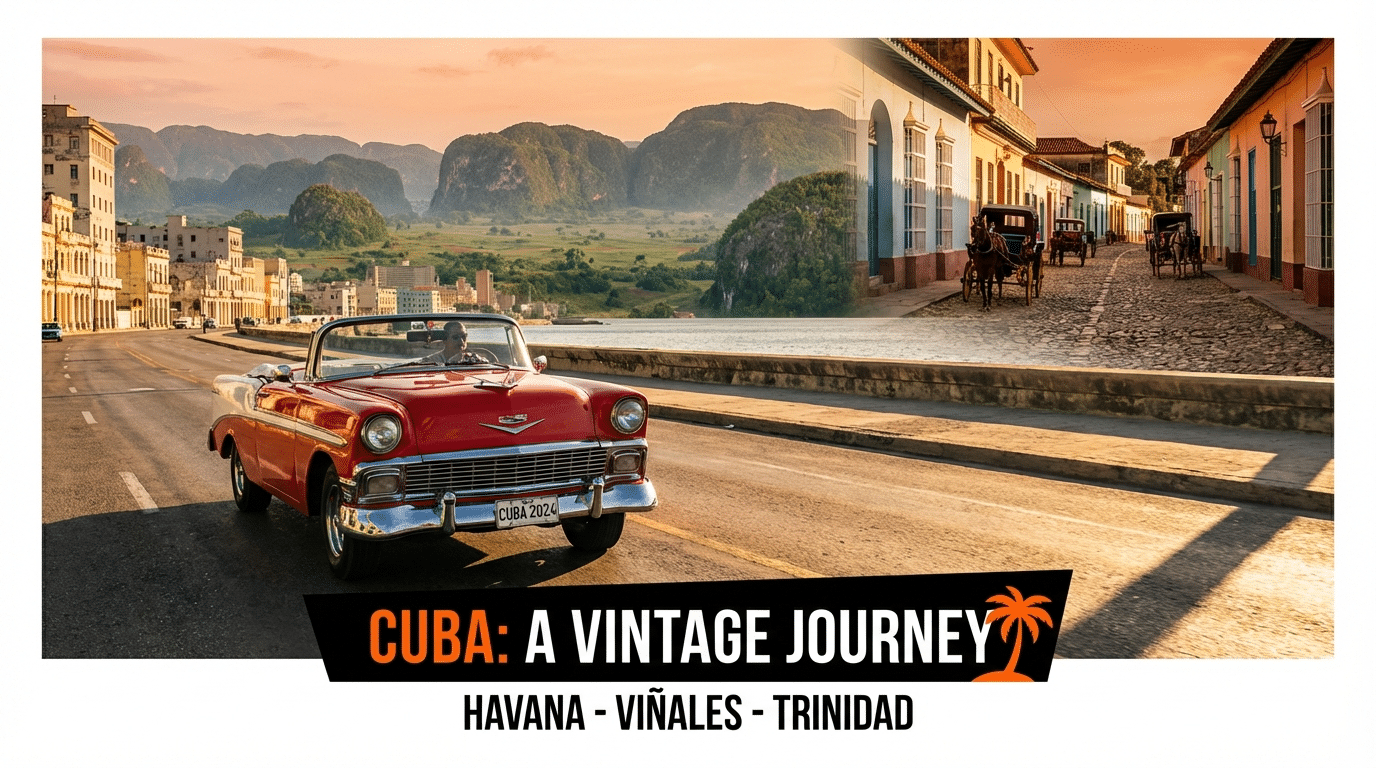 מפת אזורי קובה למטיילים בפעם הראשונה - מערב, מרכז ומזרח