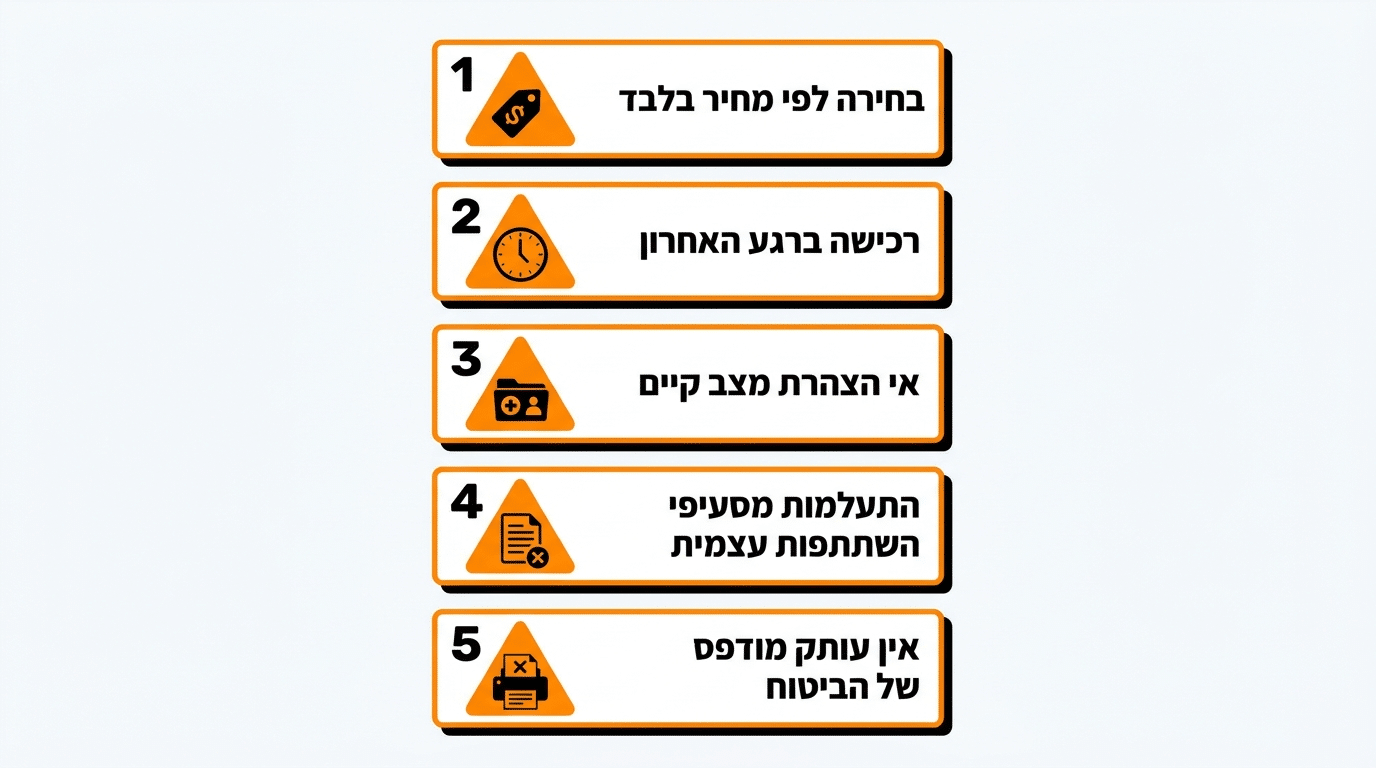 טעויות נפוצות בביטוח נסיעות לקובה שכדאי להימנע מהן